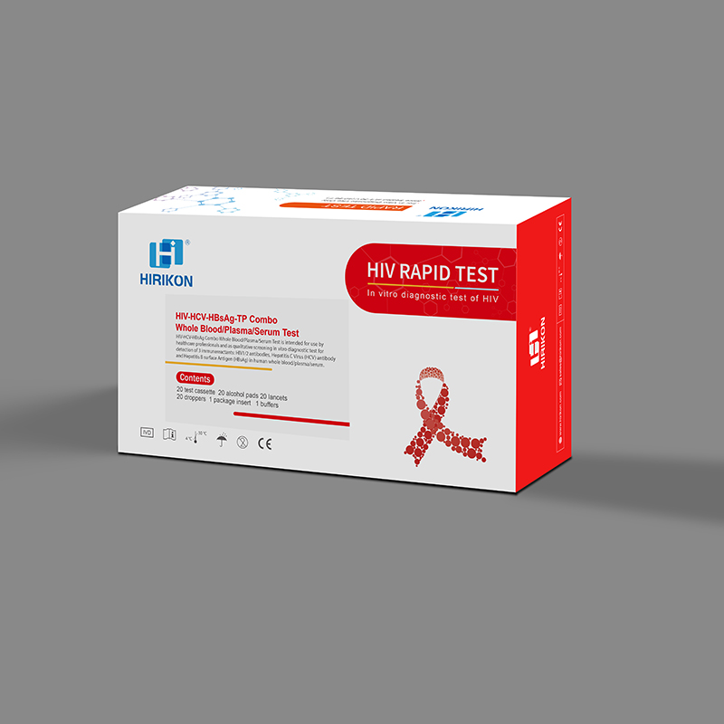 HIV-HCV-HBsAg-TP Combo Whole Blood/Plasma/Serum Test