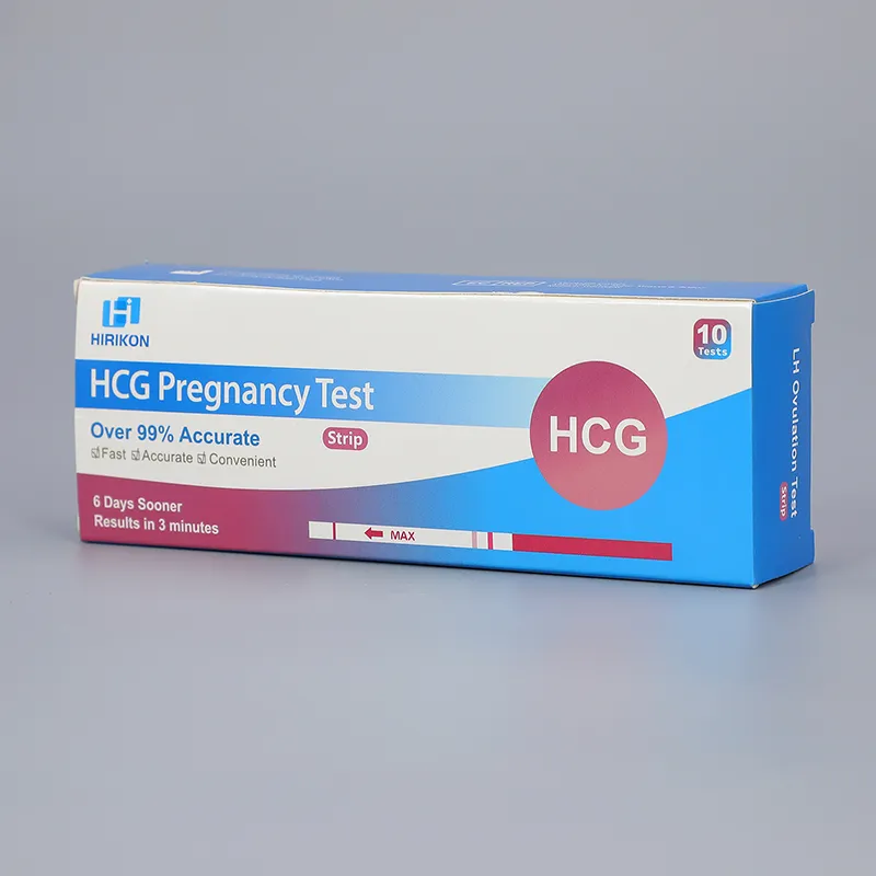 a0vl0-bo1df HCG Pregnancy 10 Test (strip)