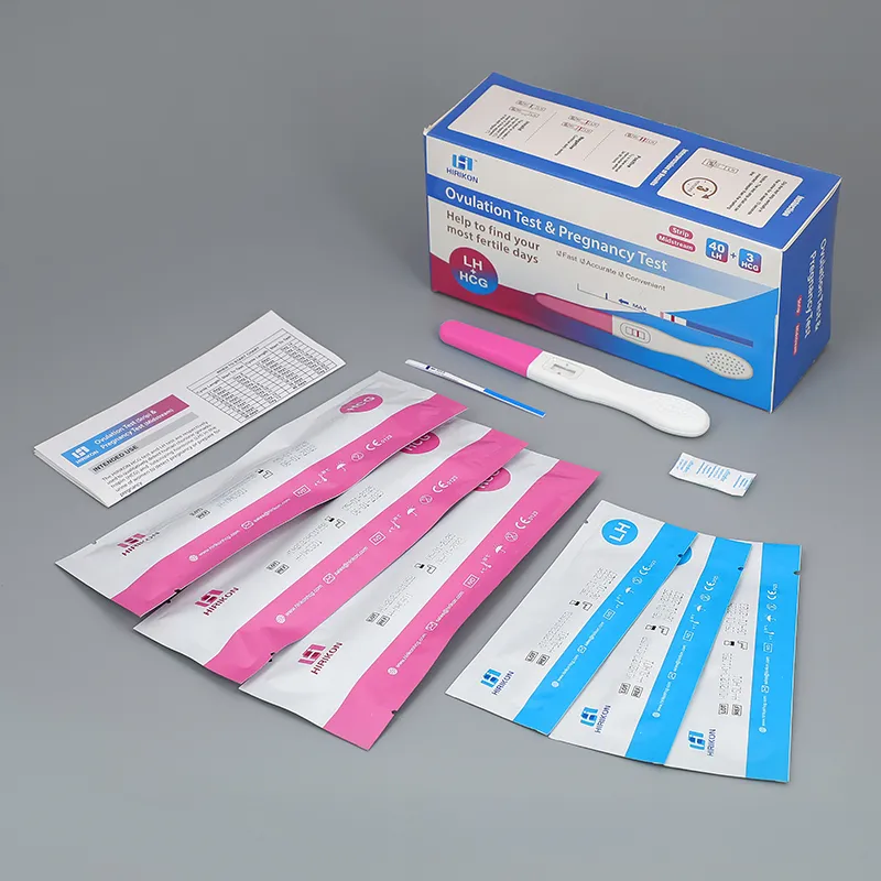 Ovulaion Test (strip) & Pregnancy Test (Midstream)  40+3