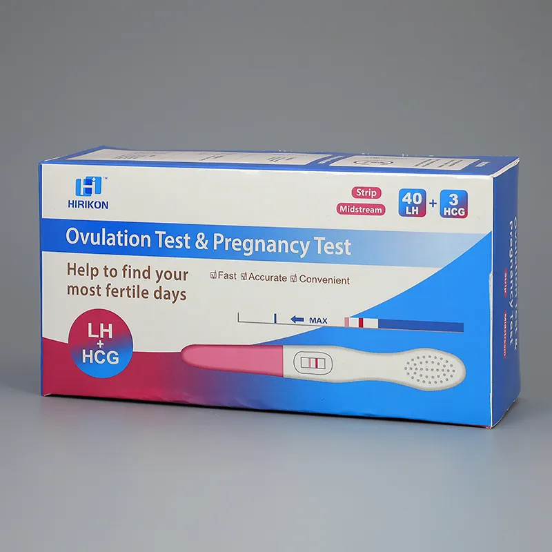 Ovulaion Test (strip) & Pregnancy Test (Midstream)  40+3